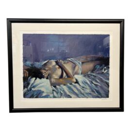 Aldo Luongo "Sleeping Beauty" Limited Edition 1 of 300 Lithograph, Framed
