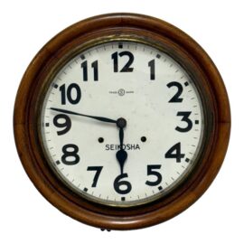 Antique Seikosha Wall Clock - Design Plus Gallery