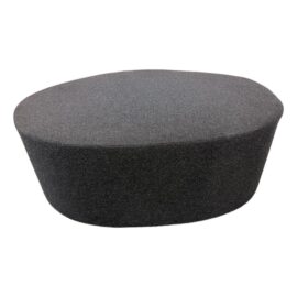 Blu Dot Swole Gray Felt Ottoman, Large. Original Price: $550