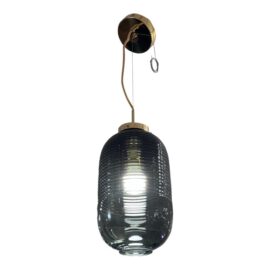 NEW Bomma Lantern Pendant With Black Hardware. Original Price: $1,400