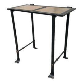 Iron + Hammered Cooper Console Table