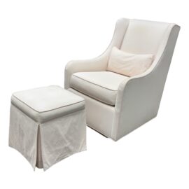 Pottery Barn Kids Merced Glider + Ottoman, Set. Original Price: $1,450