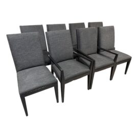 Lexington Furniture Carrara Vantage Dining Chairs, Set of Eight. Original Price: $7,600