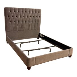 Queen Size Restoration Hardware Fairmont Bed Frame. Original Price: $2,400