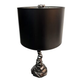Michael Aram Rock Black Table Lamp. Original Price: $850
