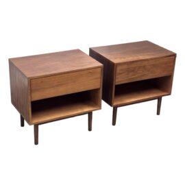 All Modern Erick Nightstands, Pair. Original Price: $600