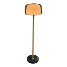 Ikea Evedal Floor Lamp, Marble/Gray. Original Price: $400