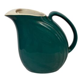 Hall Pottery Vintage Nora Teal Pitcher