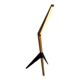 Blackman Cruz Woomera Wooden Floor Lamp. Original Price: $4,500