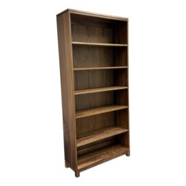 Gat Creek Oxford Open Tall Walnut Bookcase. Original Price: $4,900