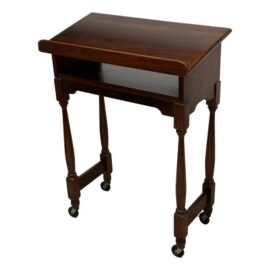 Antique Colonial Walnut Book Stand