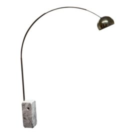 Mid 20th Century Vintage Arc Floor Lamp