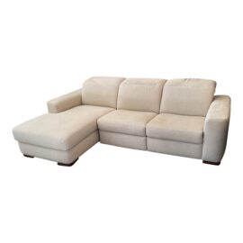 Natuzzi Italia Diesis Sofa + Chaise Lounge. Original Price: $9,000