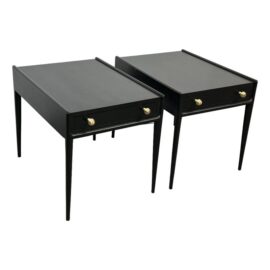 John Stuart for Mount Airy Facade Collection End Tables, Pair