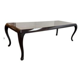 Inner Gaze Custom Design Macassar Ebony Dining Table. Original Price: $22,500