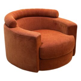 Hans Hopfer/William for Roche-Bobois Entr'Acte Swivel Chair