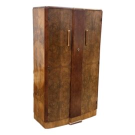 Art Deco Hanging Armoire With Drawers