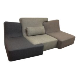 Ligne Roset Confluences Armless Sofa. Original Price: $7,500