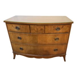 Vintage Johnson Furniture Company Walnut Dresser