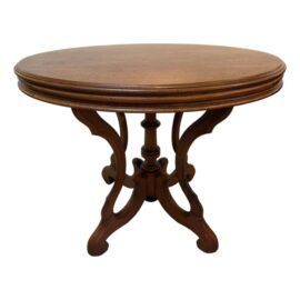 Antique Victorian Oval Parlor/Center Table