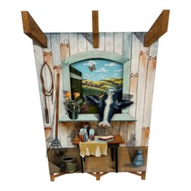 Circa 1988 Stephen Schubert Limited Edition Three Dimensional Giclee Painting