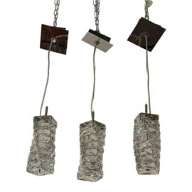 Swarovski Glissando Crystal Mini Pendants, Set of Three. Original Price: $7,275