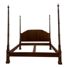 California King Size Baker Furniture Four Poster Bed Frame