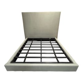 California King Restoration Hardware Linen Bed Frame