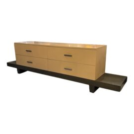 Custom Design Contemporary Low Media Credenza