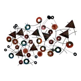 Early 21st Century Curtis Jere Kaleidoscope Wall Art