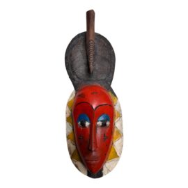 Côte d'Ivoire Guro Tribe Bird Crest Mask