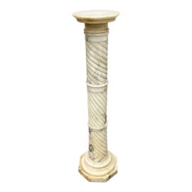 19th Century Neoclassical Marble Pedestal