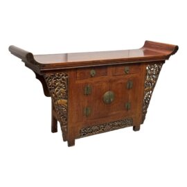 Antique Chinese Tongzhi Style Altar Cabinet