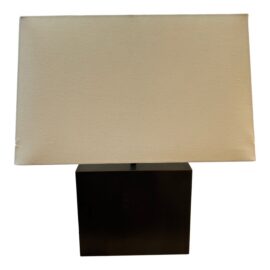 Contemporary Bronze Table Lamp