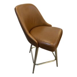 West Elm Mid Century Leather Swivel Counter Stool. Original Price: $700