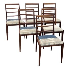 Mid 20th Century A. H. McIntosh Dunvegan Dining Chairs, Set of Six