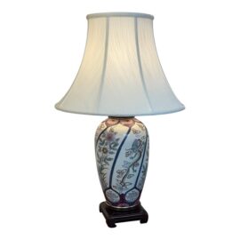 Ethan Allen Chinoiserie Ceramic Table Lamp