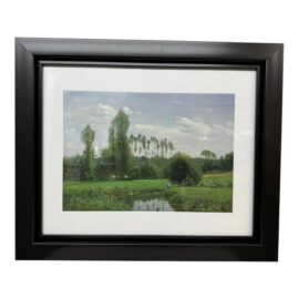 Claude Monet "View at Rouelles, Le Havre" Reproduction Print