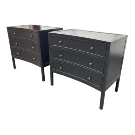 Made Goods Parker Double Nightstands, Pair. Original Price: $6,300