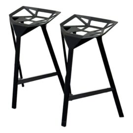 Konstantin Grcic for Magis Stool_One Counter Stools, Pair. Original Price: $1,430