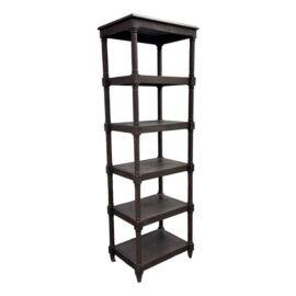 Restoration Hardware Weathered Oak Wood Etagere. Original Price: $1,300
