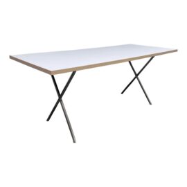 George Nelson for Herman Miller Nelson X-Leg Dining Table/Desk. Original Price: $2,200