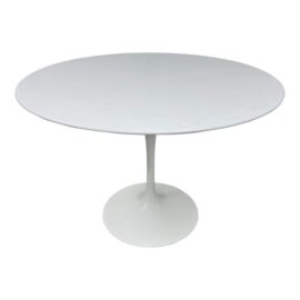 Eero Saarinen for Knoll Studio Tulip Table, White. Original Price: $3,000