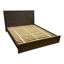 Queen Size Crate & Barrel Reed Bed Frame. Original Price: $1,000