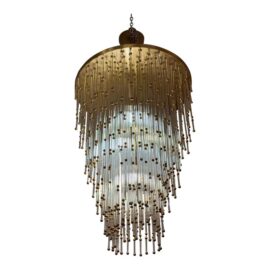 John Rosselli for Visual Comfort Signature Mia Chandelier. Original Price: $4,400