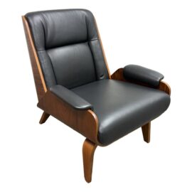 West Elm Paulo Bent Ply Leather Chair. Original Price: $1,500