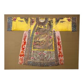 19th Century Dragon Kimono Robe for Chinese Theater