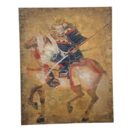 "Sumimoto Hosokawa on Horseback'' Large Scale Painting