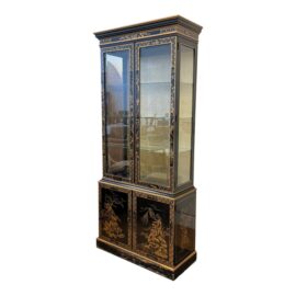 Late 20th Century Drexel Heritage Et Ce Collection Display Cabinet