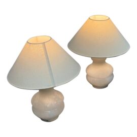 Serena & Lily Mayfair Table Lamps, Pair. Original Price: $2,200